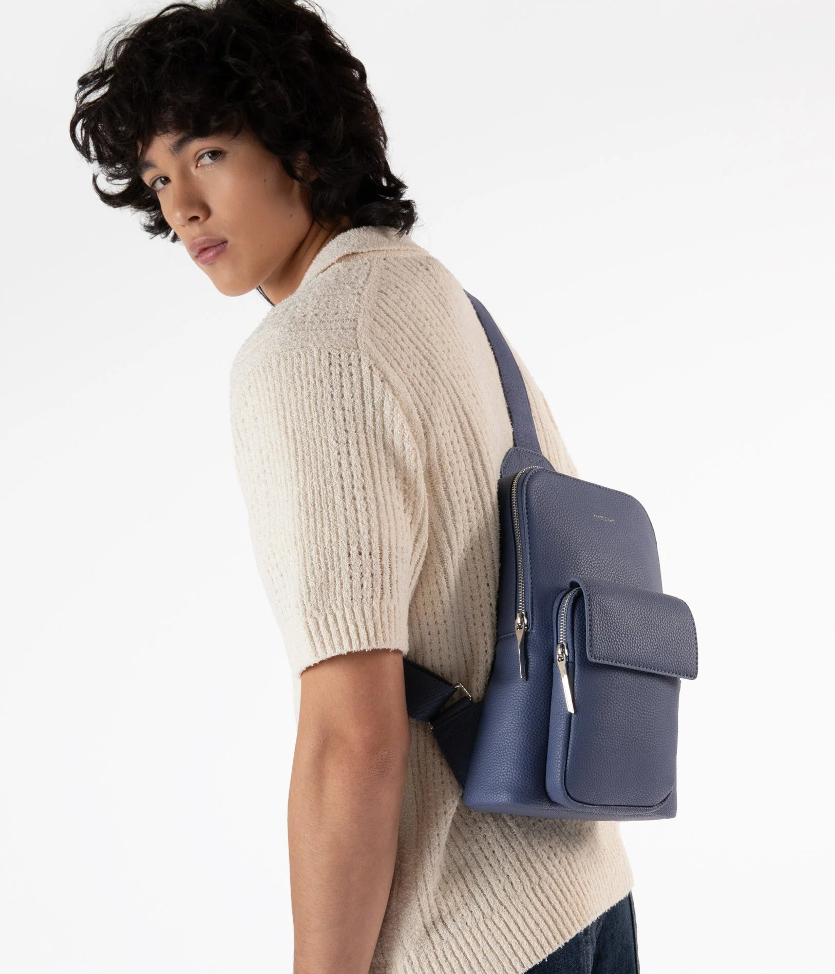 ALLAR Vegan Sling Bag - Grain - Image 17