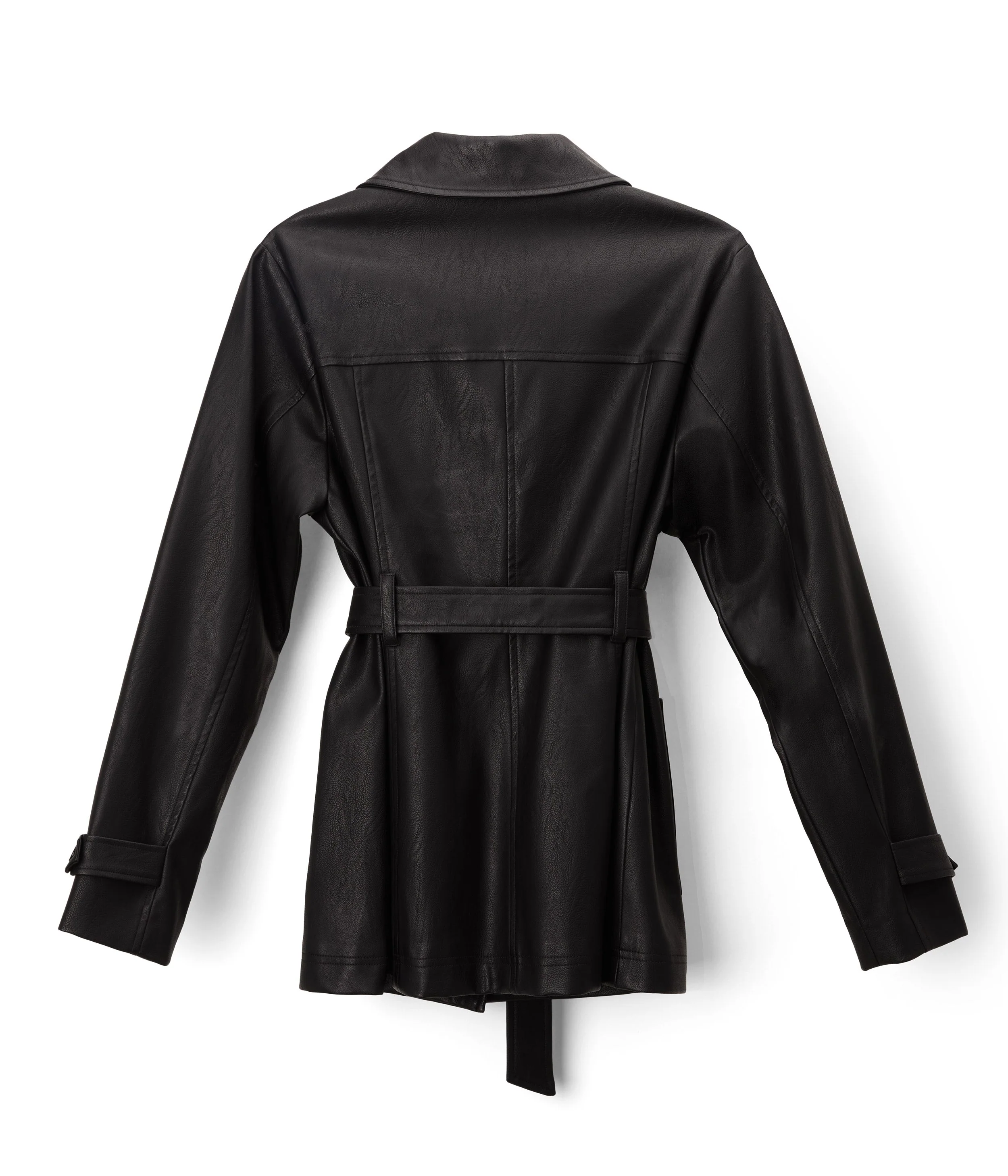 BRIA Women’s Vegan Leather Jacket - Image 7