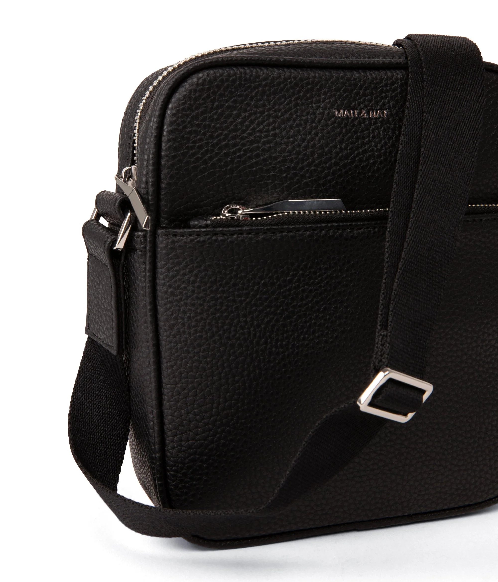 COEN MINI Small Vegan Crossbody Bag - Purity - Image 7