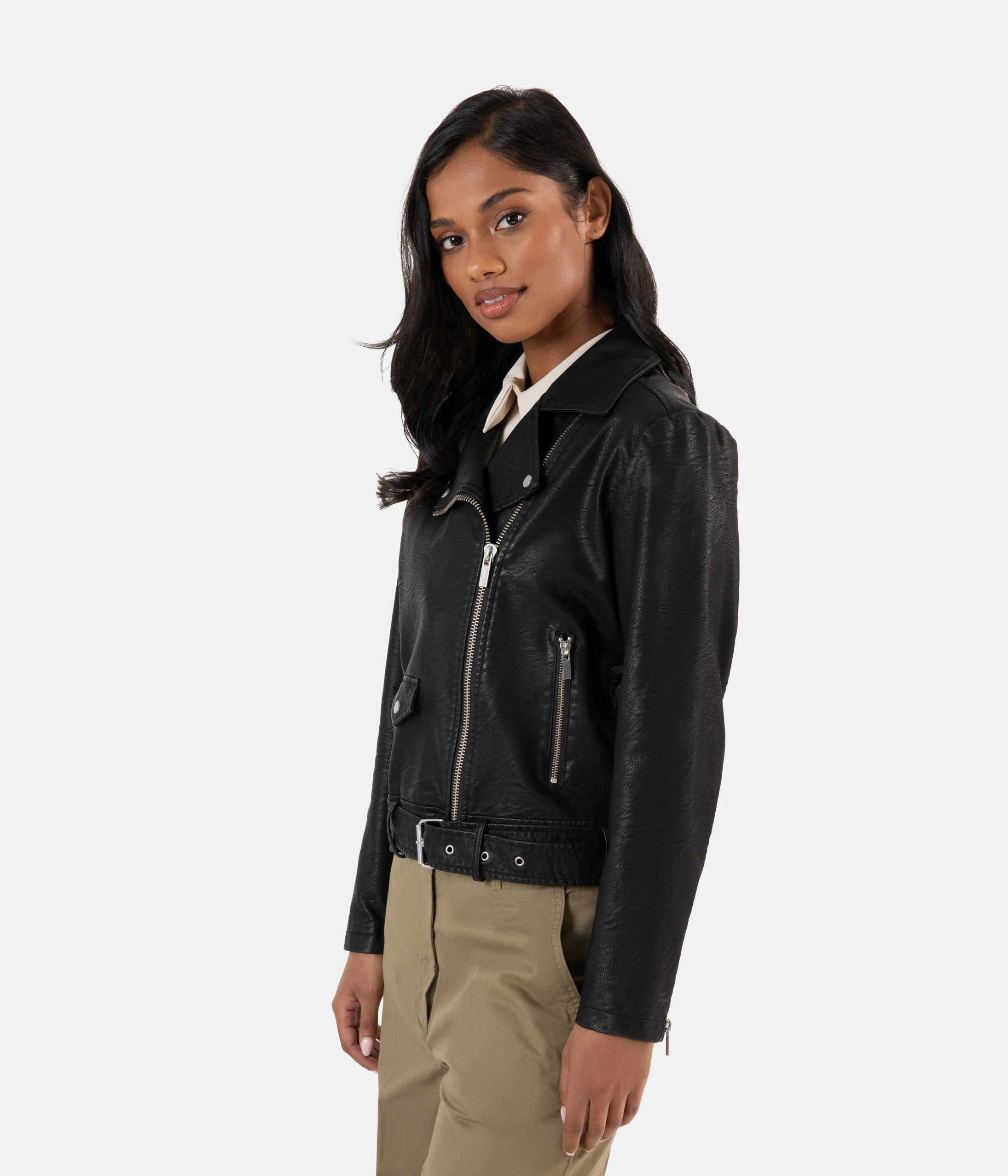 DRADEN Vegan Leather Jacket - Image 3