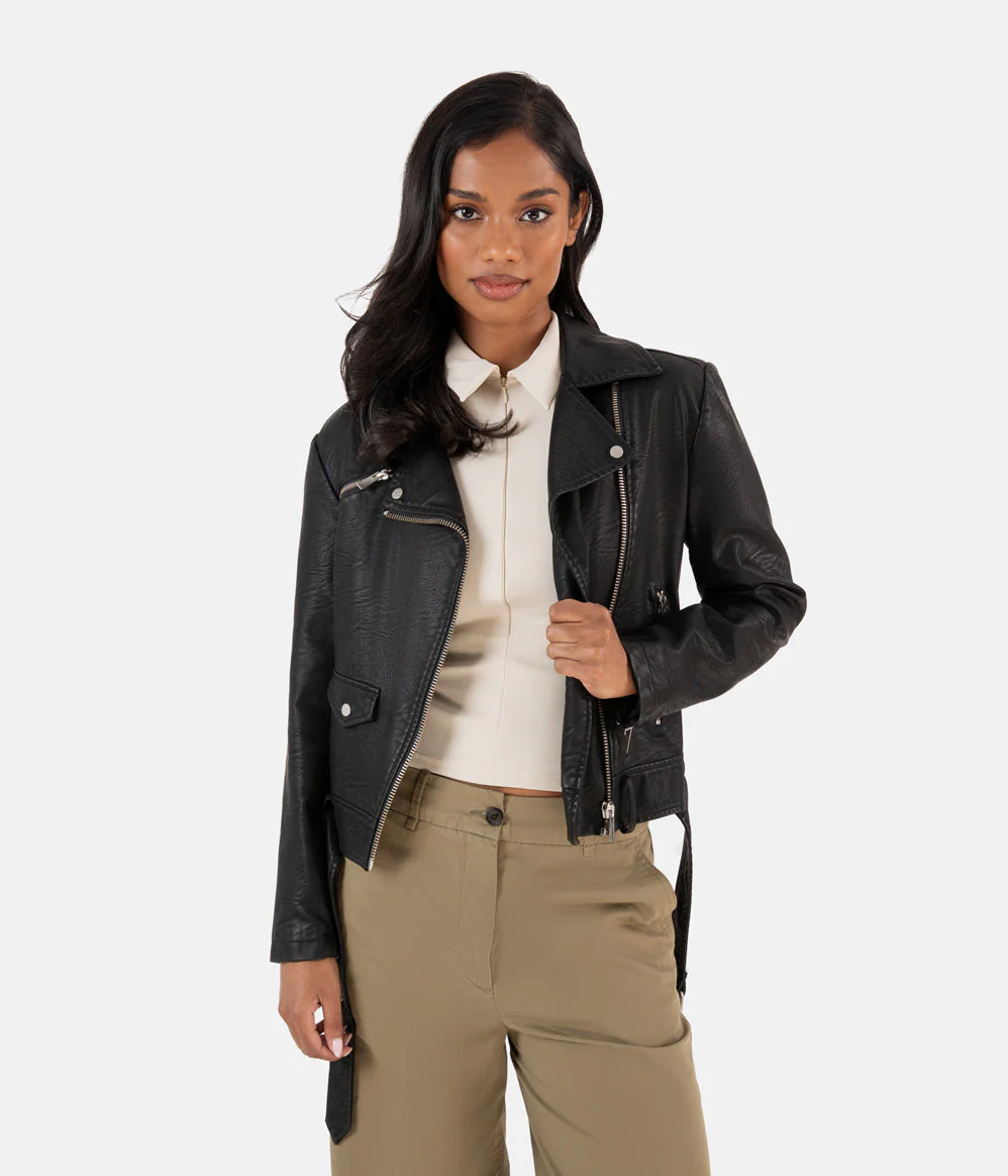 DRADEN Vegan Leather Jacket - Image 6