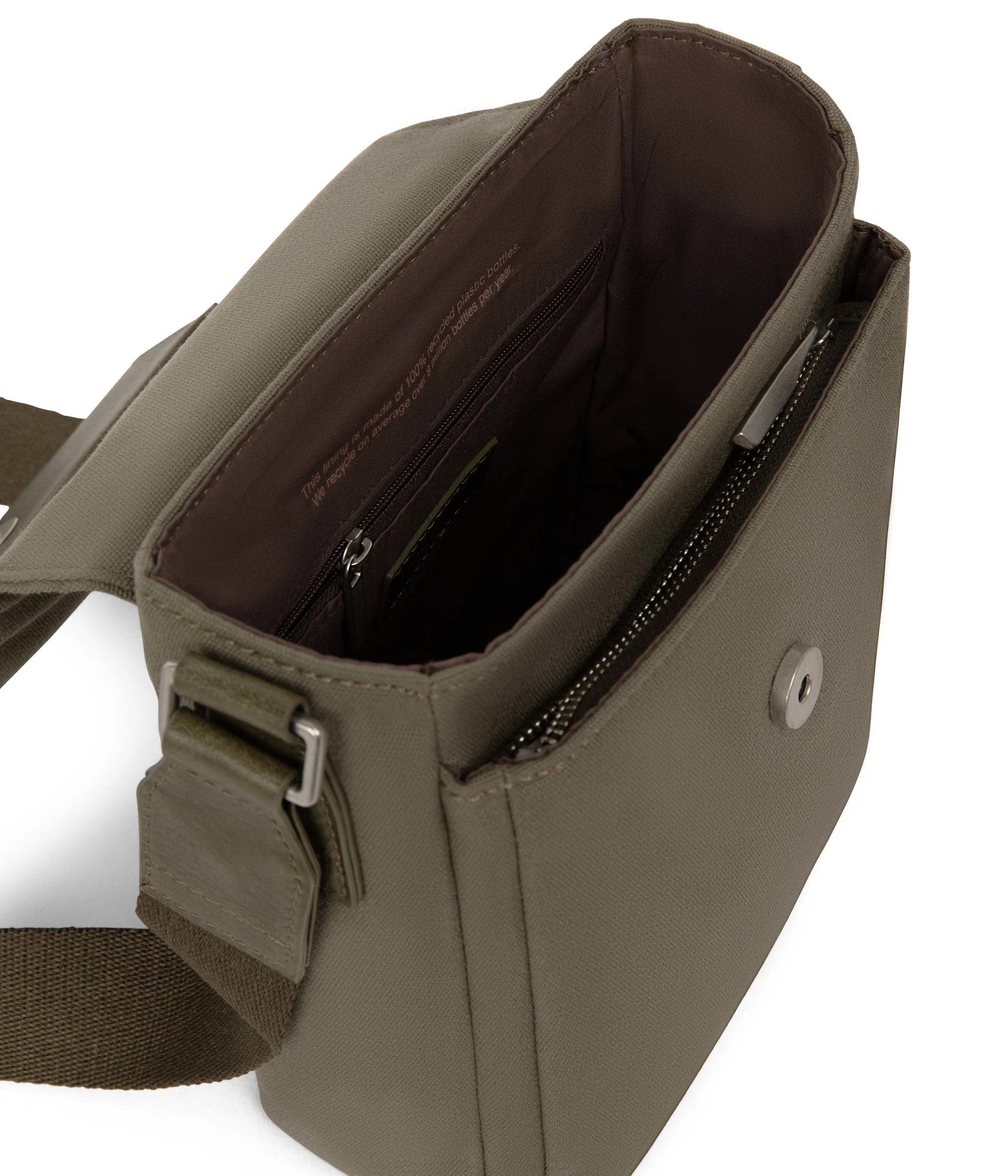 EGON Vegan Messenger Bag - Canvas - Image 10