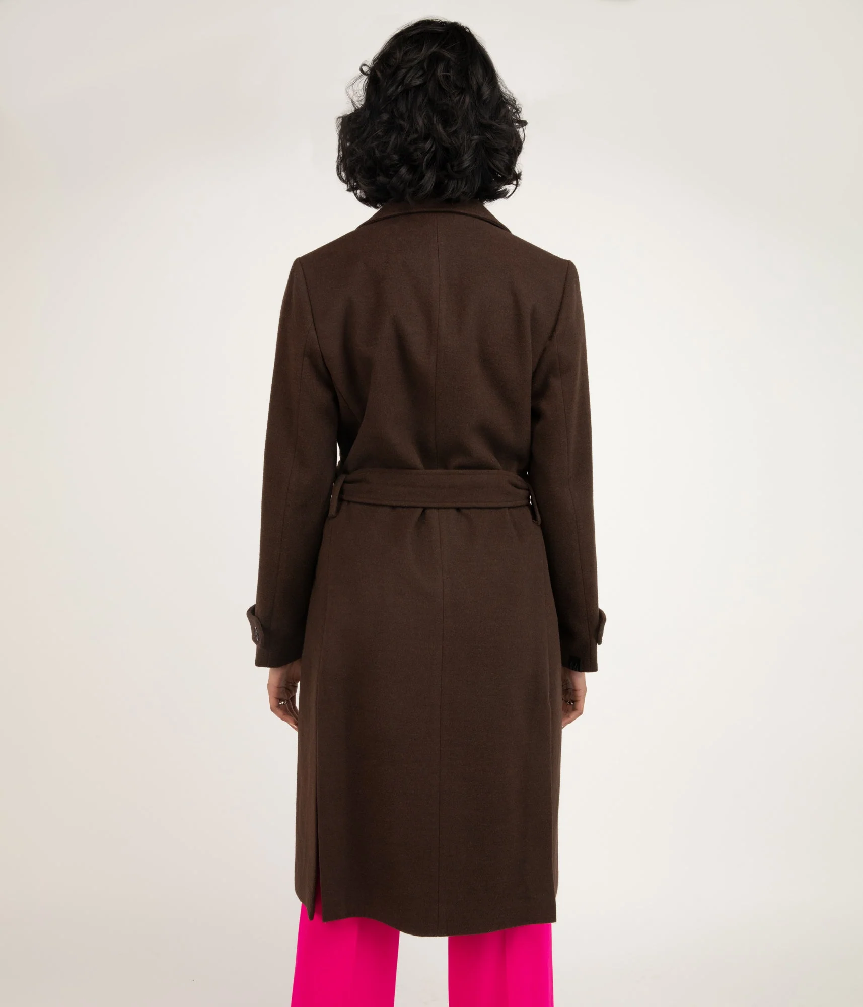 EVIE Women's Vegan Wool Coat - Image 4