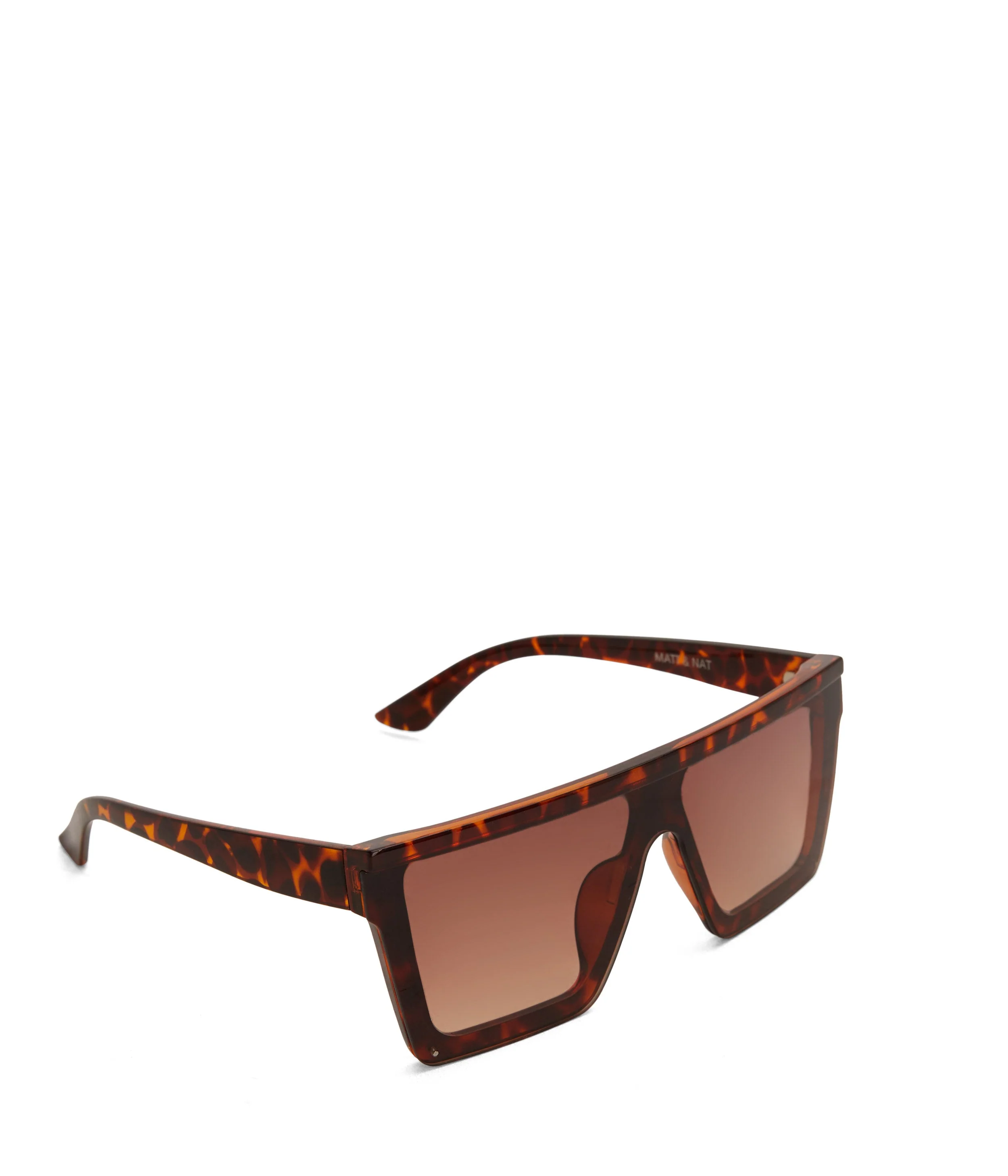 LYN Brown Square Sunglasses - Image 4