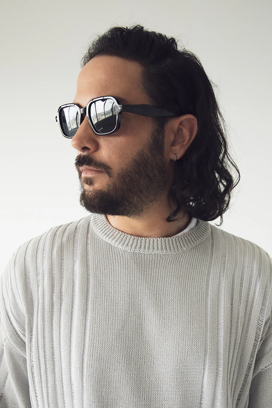 MEJIA Recycled Square Sunglasses - Image 3