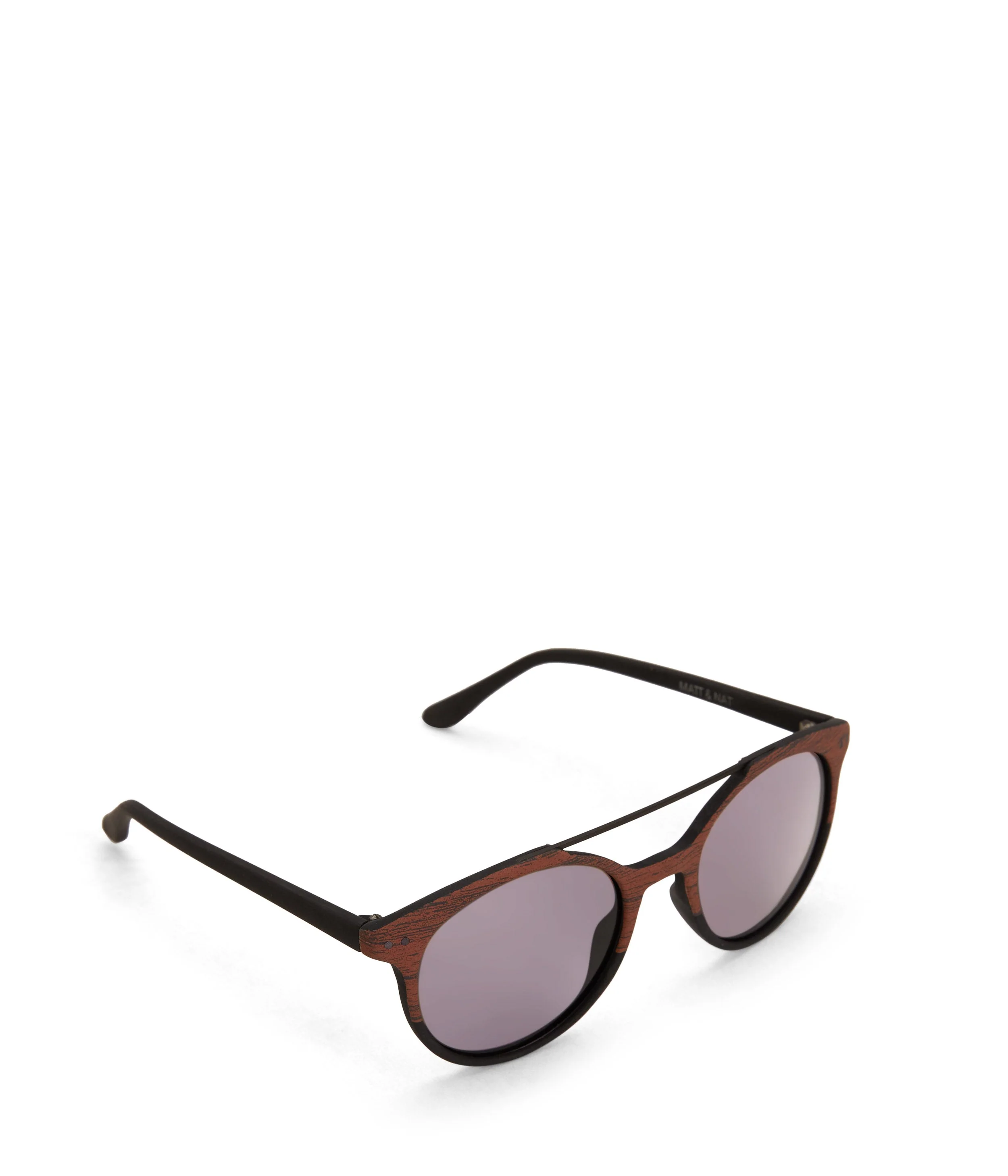 MOSS Brown Aviator Sunglasses - Image 4