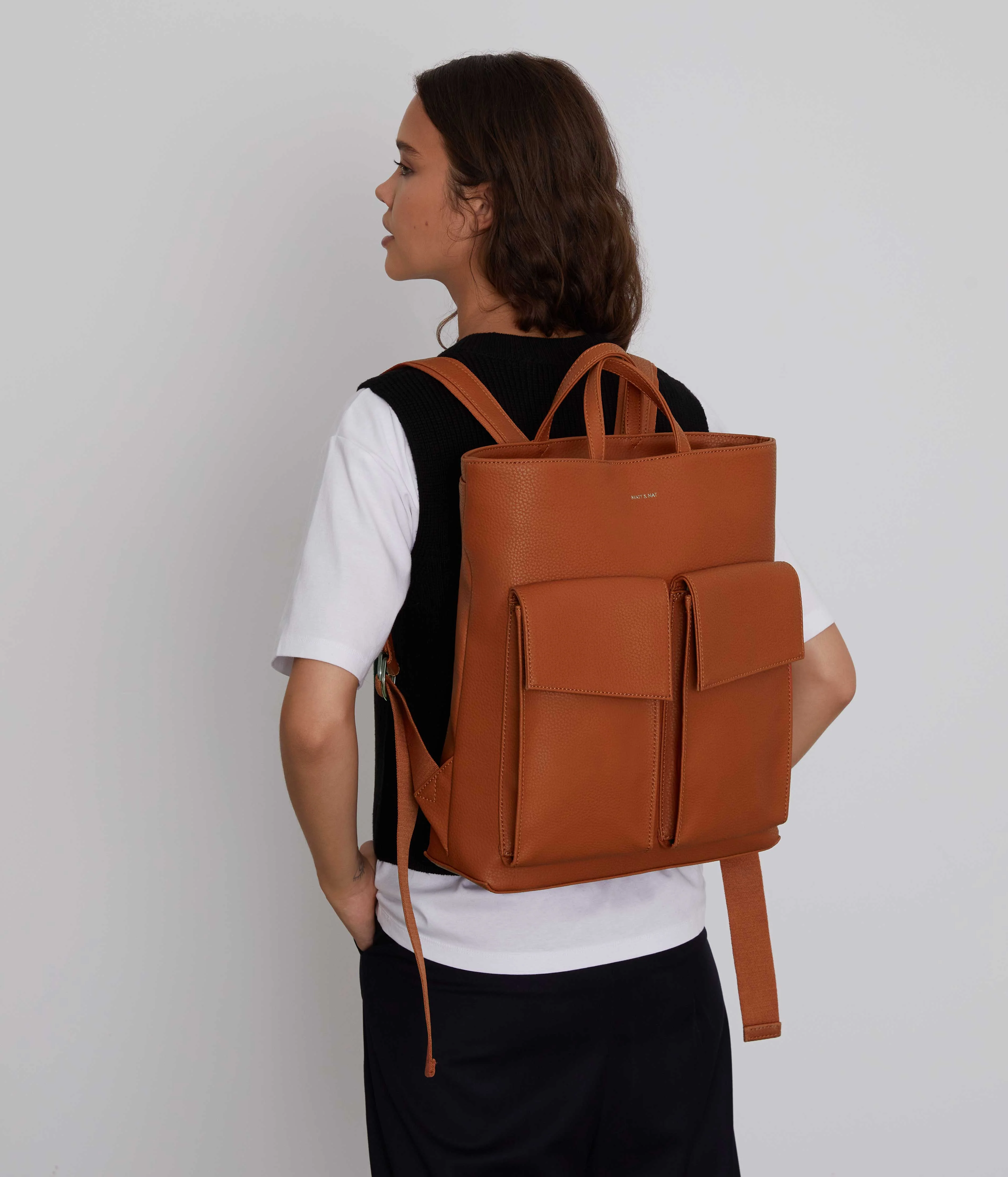 MYRON Vegan Backpack - Purity - Image 29