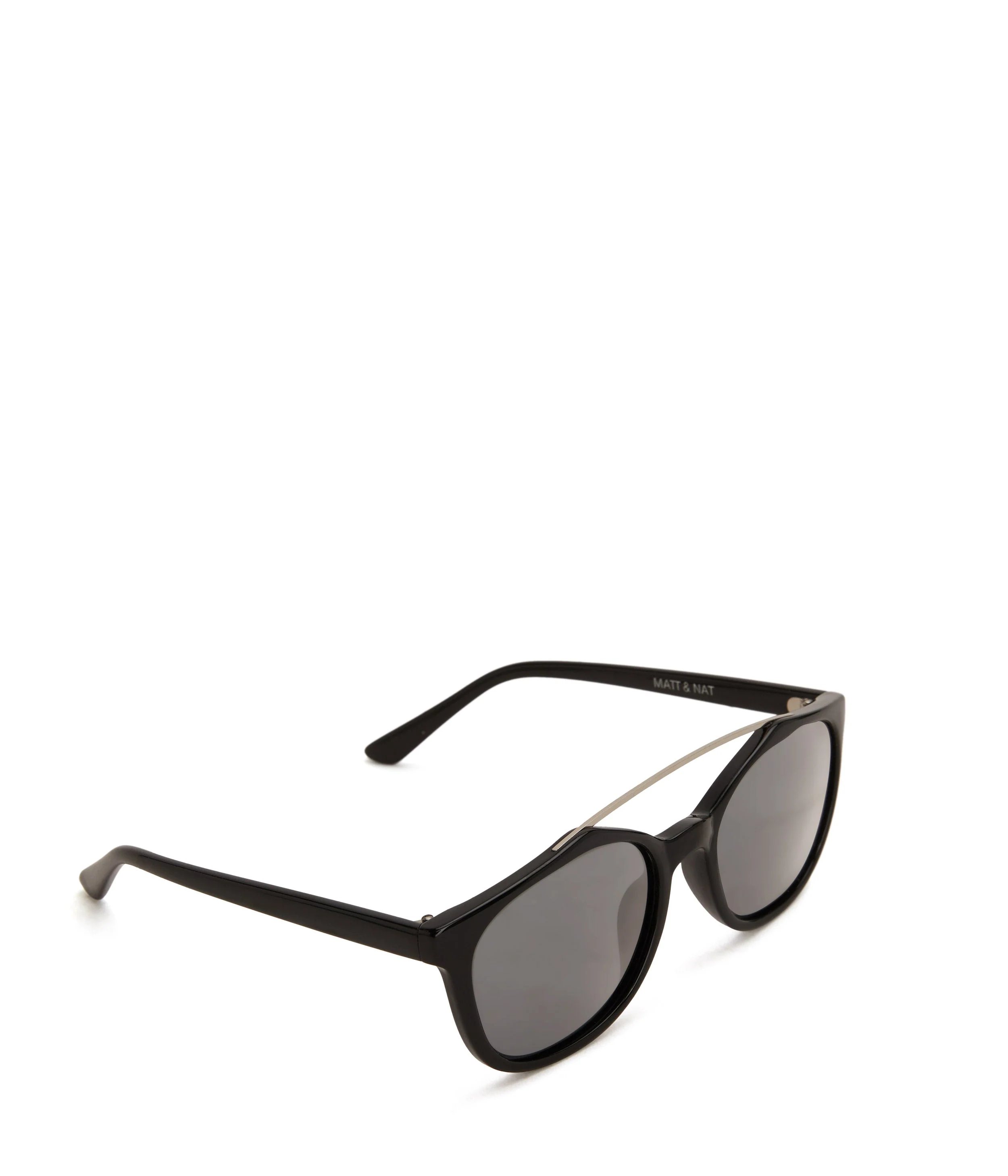 NESSON Black Aviator Sunglasses - Image 4