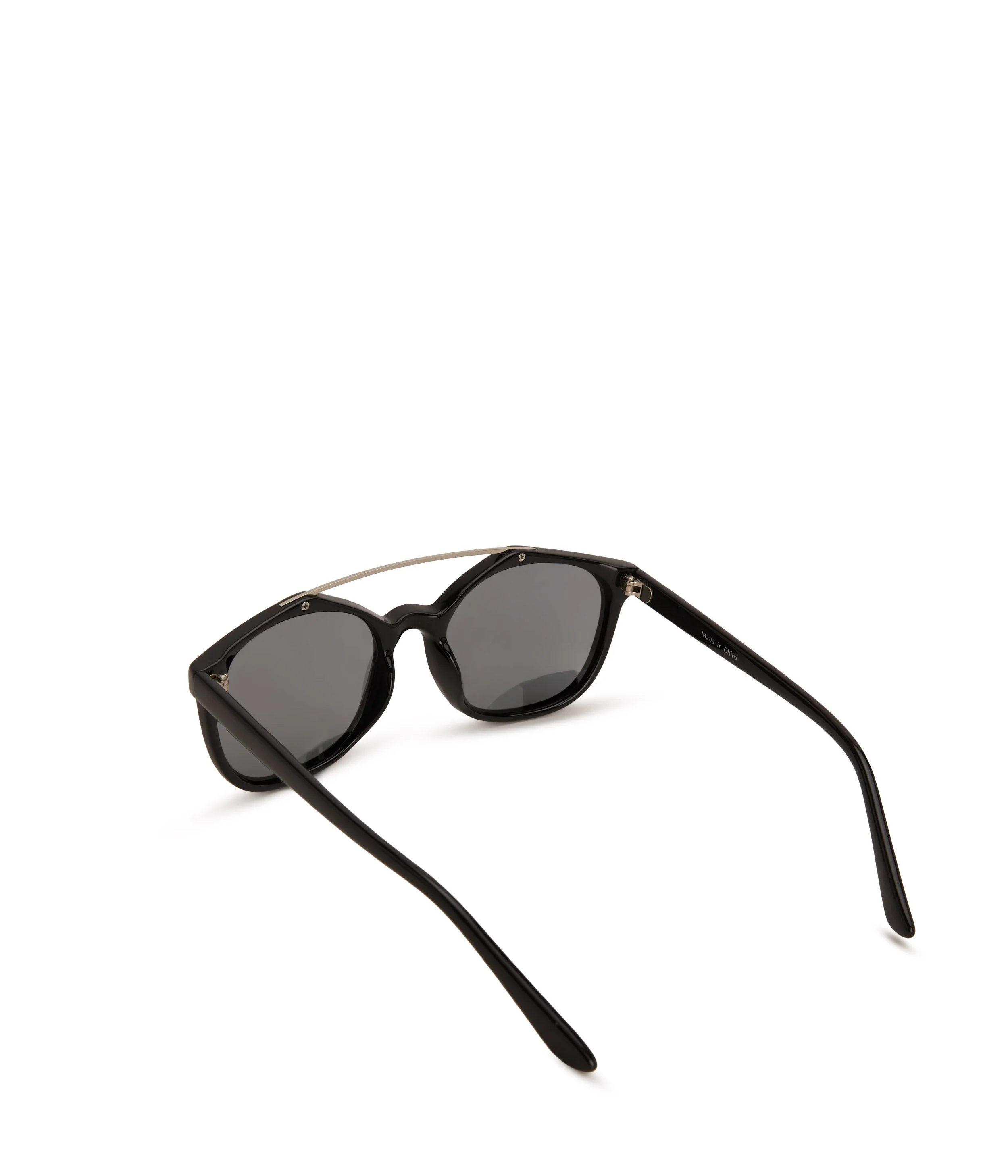 NESSON Black Aviator Sunglasses - Image 5