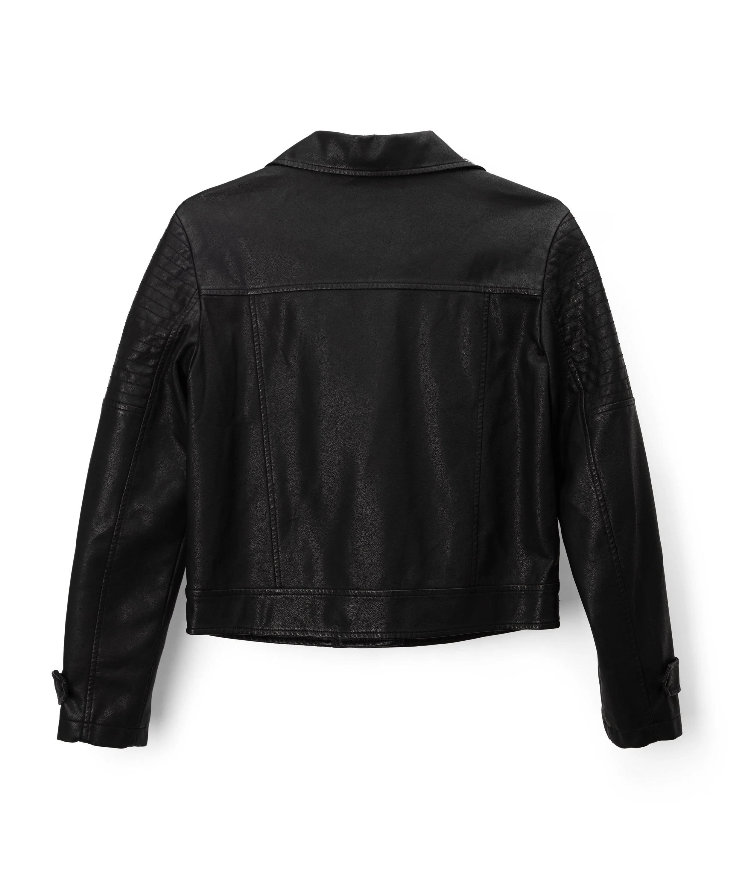 SAVINA Women’s Vegan Moto Jacket - Image 7
