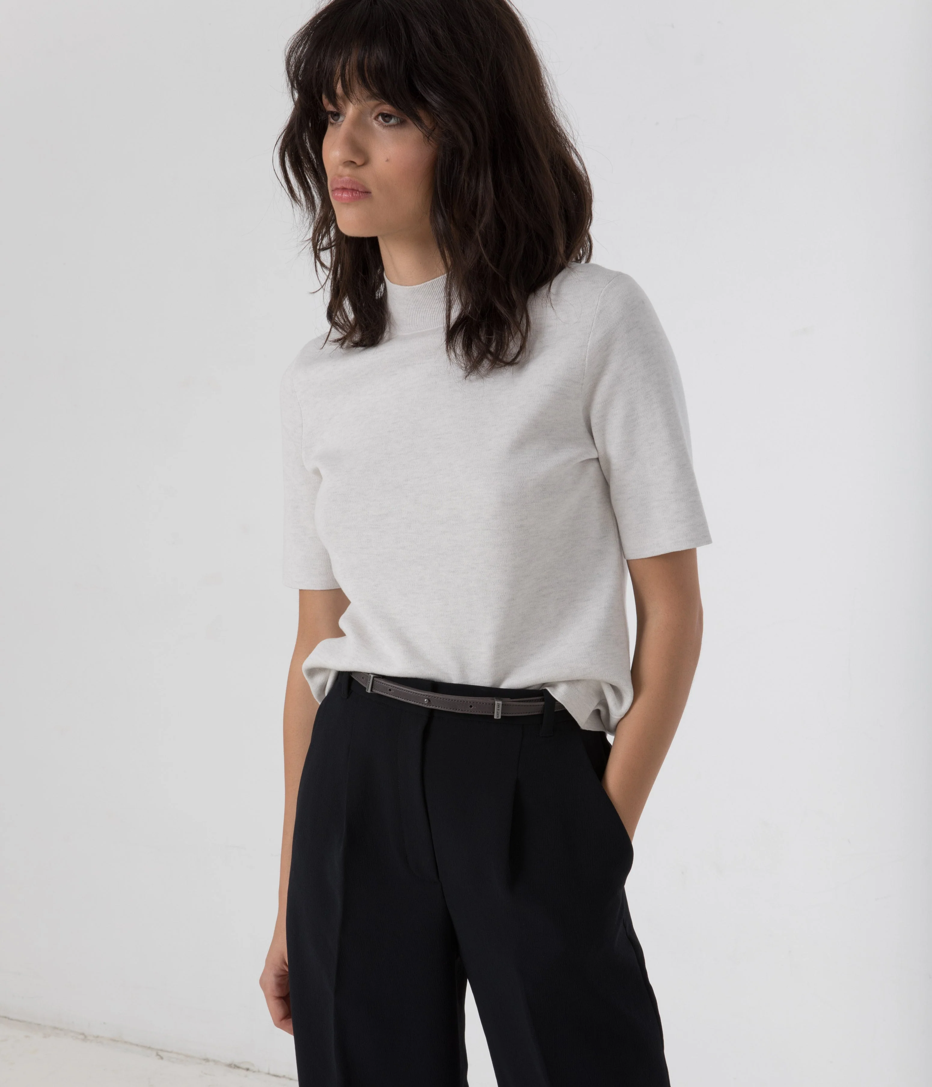 SOLINA Women's Vegan Skinny Belt - Image 10