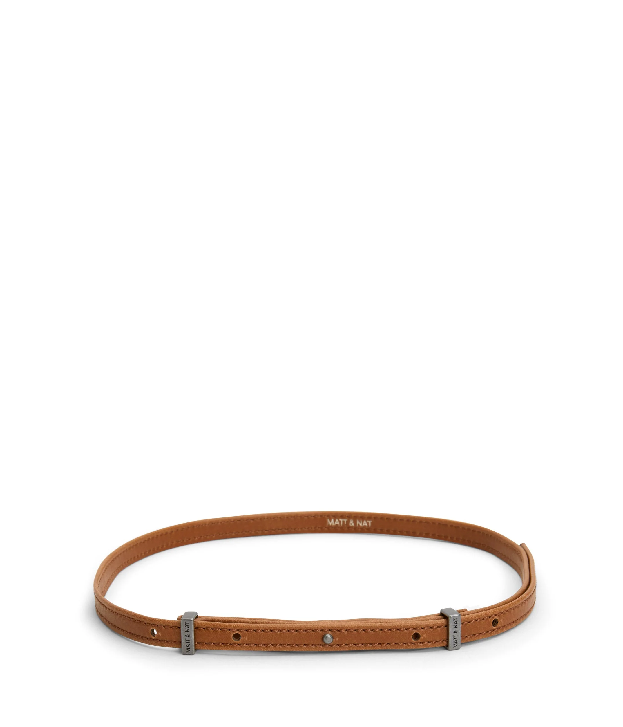 SOLINA Women's Vegan Skinny Belt - Image 3