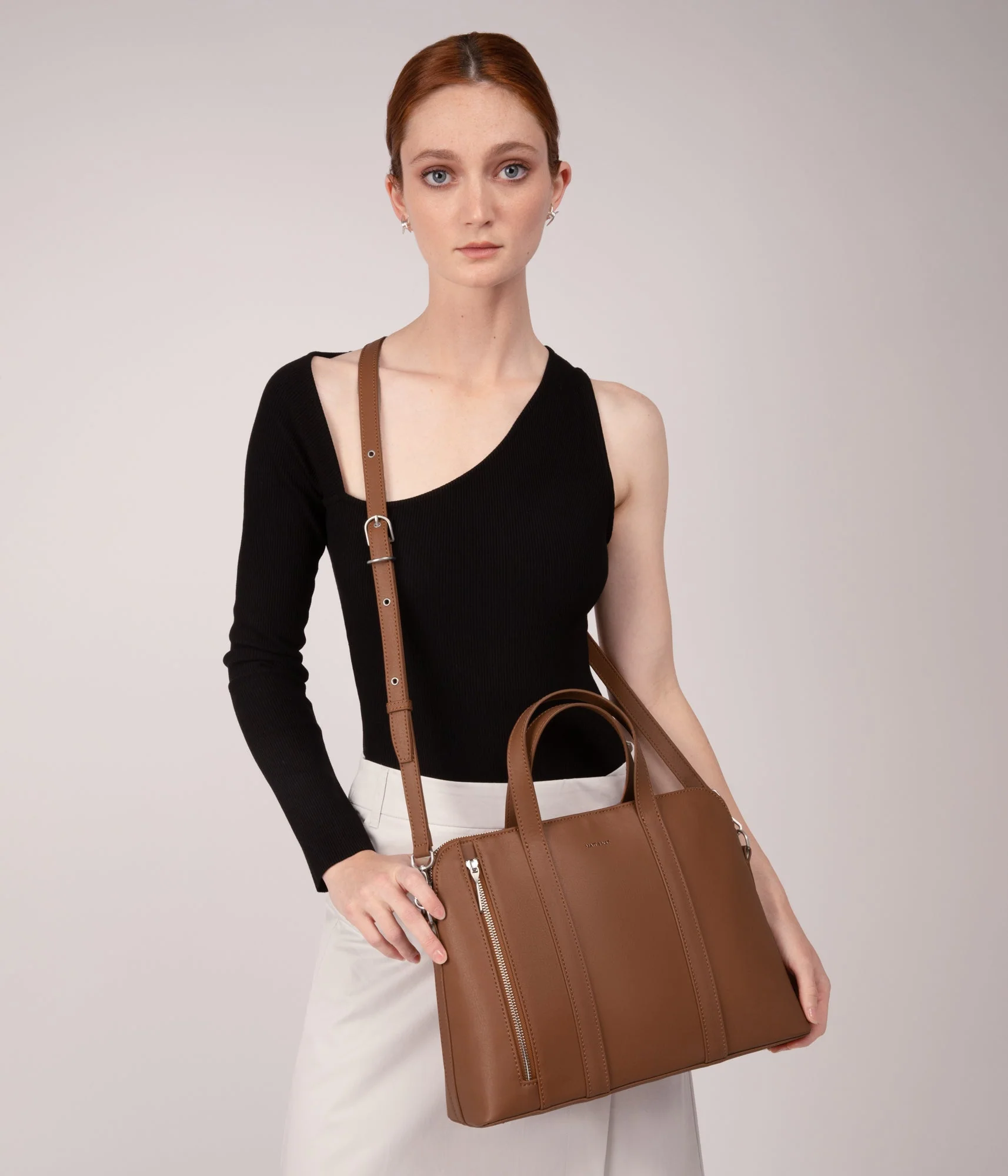SONA Vegan Satchel Briefcase - Arbor - Image 19