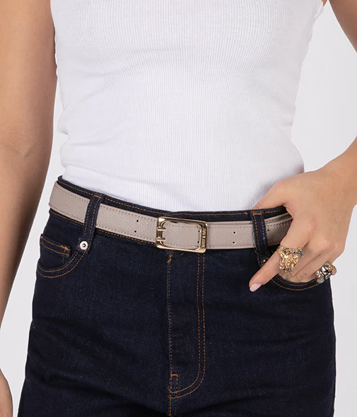 ZANA Vegan Leather Waist Belt - Purity - Image 14